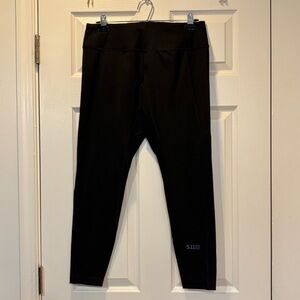 5.11 Tactical Women’s Black Physical Training-Ready Leggings Size Large